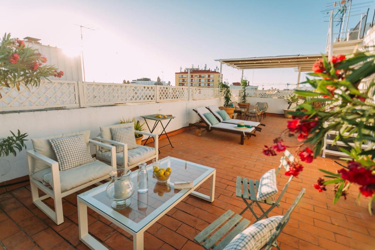 Ático con terraza en el centro de Sevilla Exterior foto