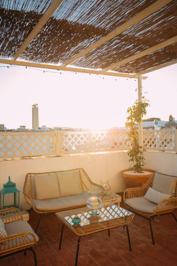 Ático con terraza en el centro de Sevilla Exterior foto